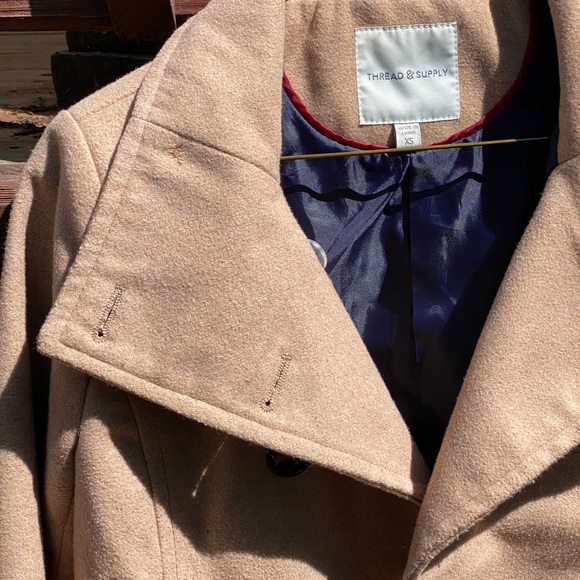 Thread & Supply Women’s Pea Coat - Picture 5 of 7